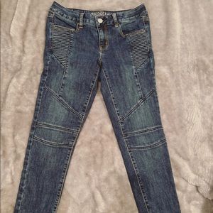 AMERICAN EAGLE TEXTURED JEGGINGS